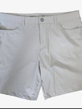 Rhone Momentum Performance 9" Golf Shorts Mens Grey